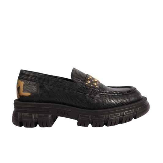 KARL LAGERFELD Womens Shoes 37 / Black KARL LAGERFELD - Studs Loafers