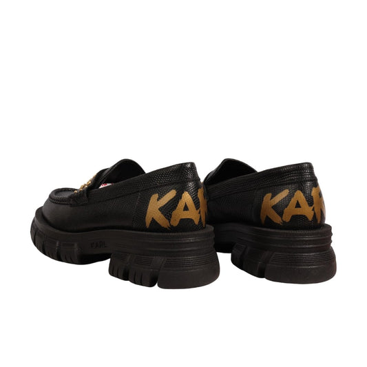 KARL LAGERFELD Womens Shoes 37 / Black KARL LAGERFELD - Studs Loafers