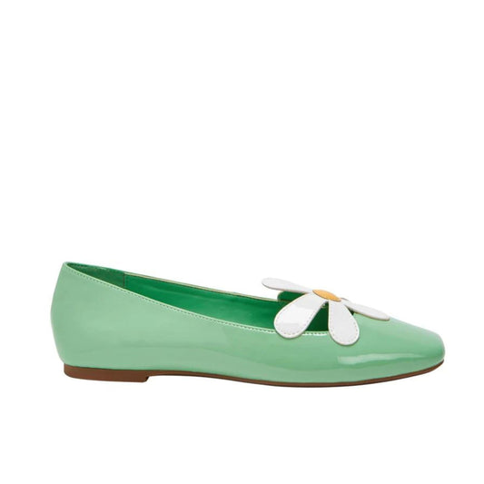 KATY PERRY Womens Shoes 39 / Green KATY PERRY - The Evie Daisy Flat