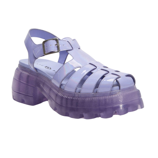 KATY PERRY Womens Shoes 38 / Purple KATY PERRY - The Geli Combat Fisherman