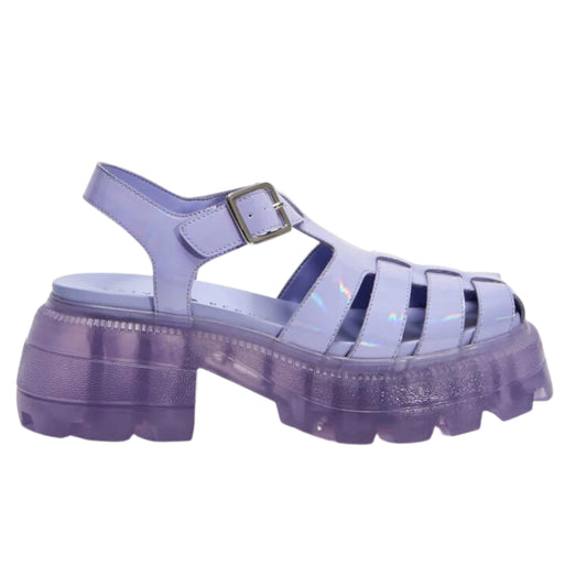 KATY PERRY Womens Shoes 38 / Purple KATY PERRY - The Geli Combat Fisherman