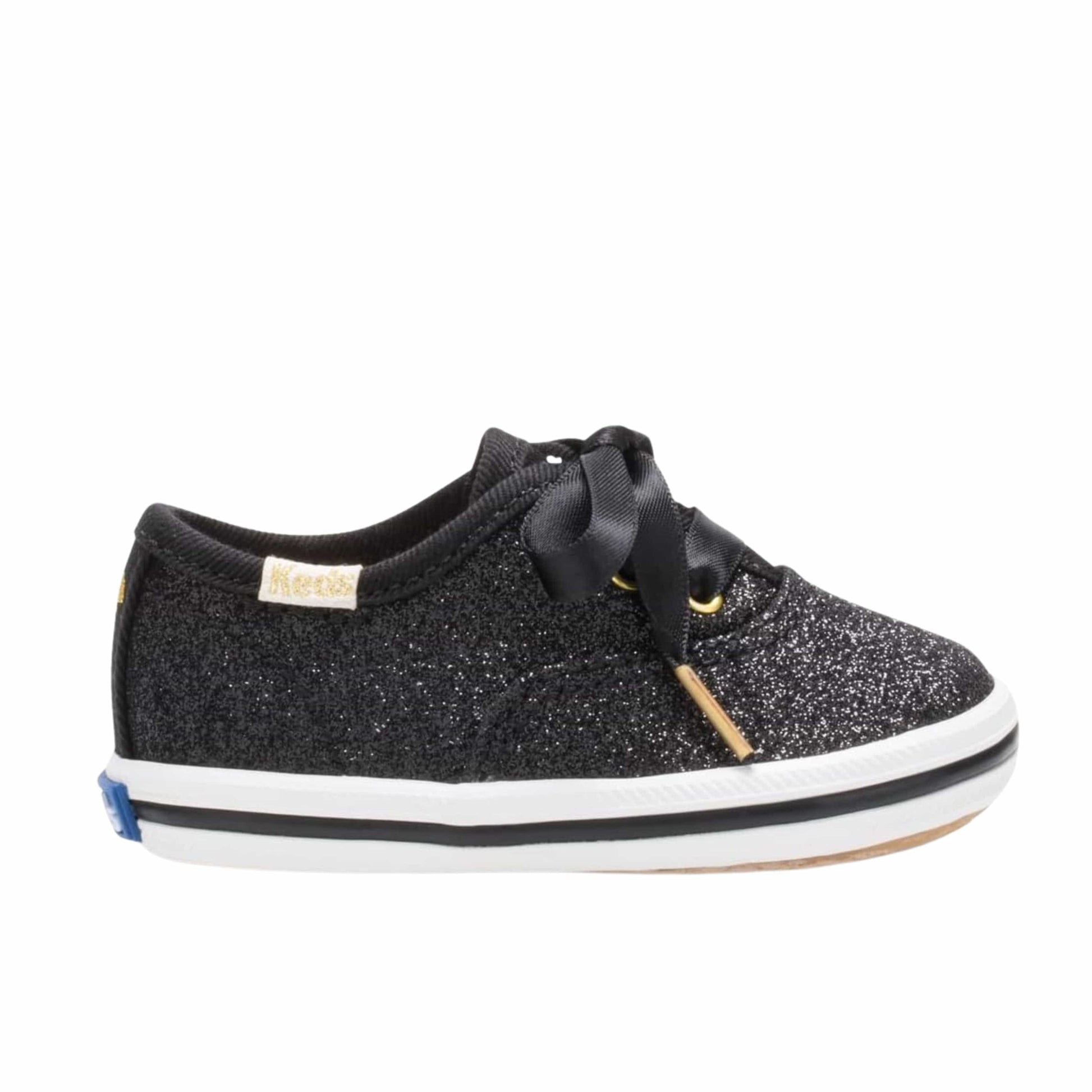 KEDS Baby Shoes 18 / Black KEDS - Baby -  Champion Glitter Crib Sneaker