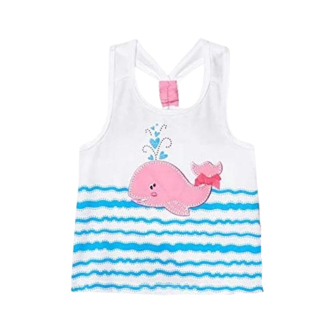KIDS HEADQUARTERS Baby Girl 3 Years / Multi-Color KIDS HEADQUARTERS - Baby - Animal Fornt Racerback Top