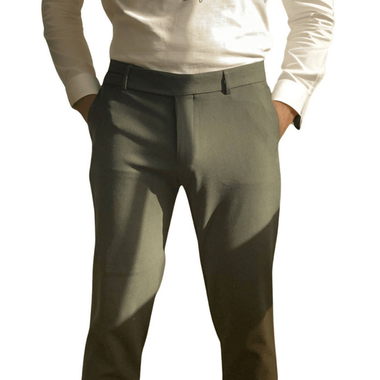KLASMAN Mens Bottoms KLASMAN - Extended Closure Button Trouser