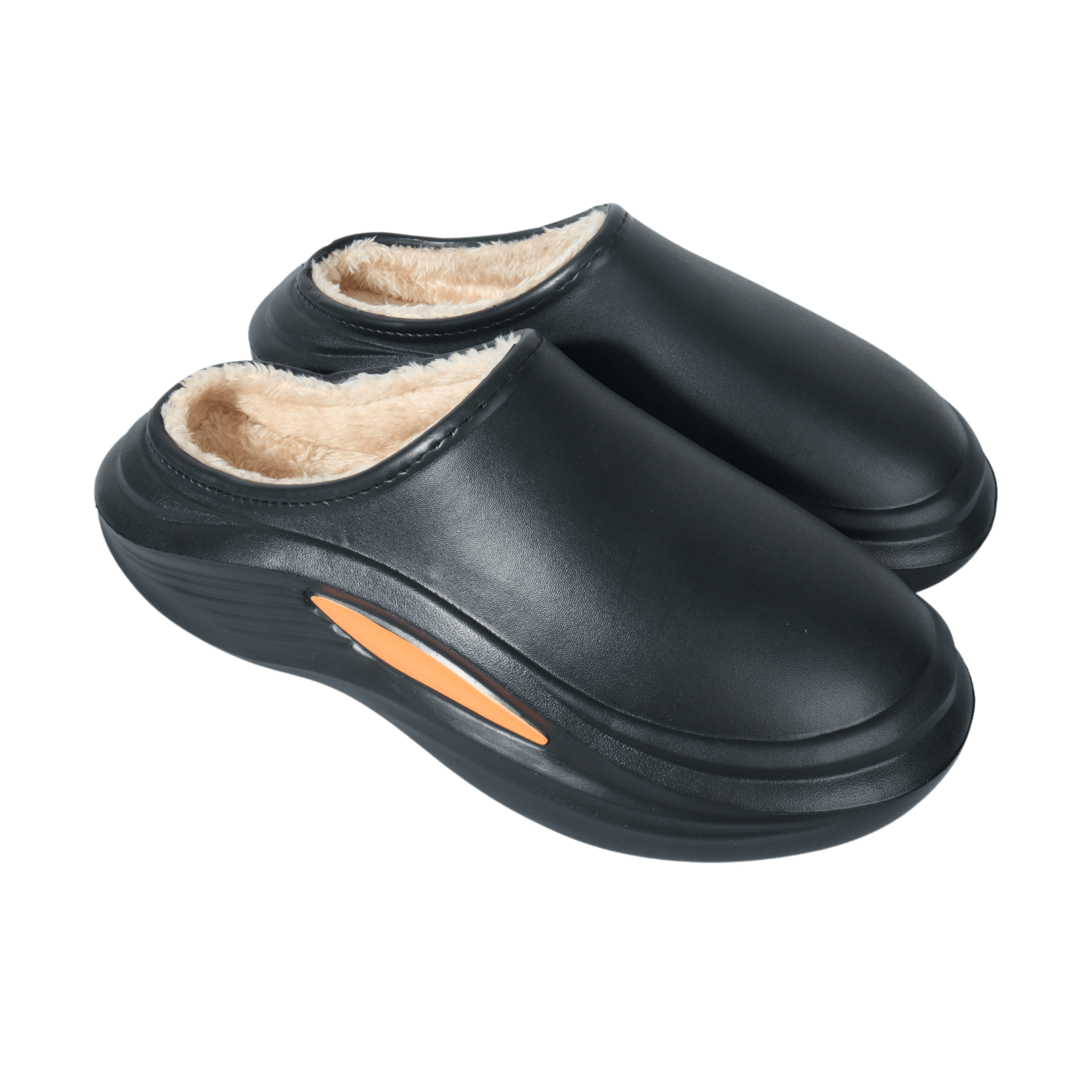 KMH Mens Shoes KMH - Faux fur Rubber sole slippers