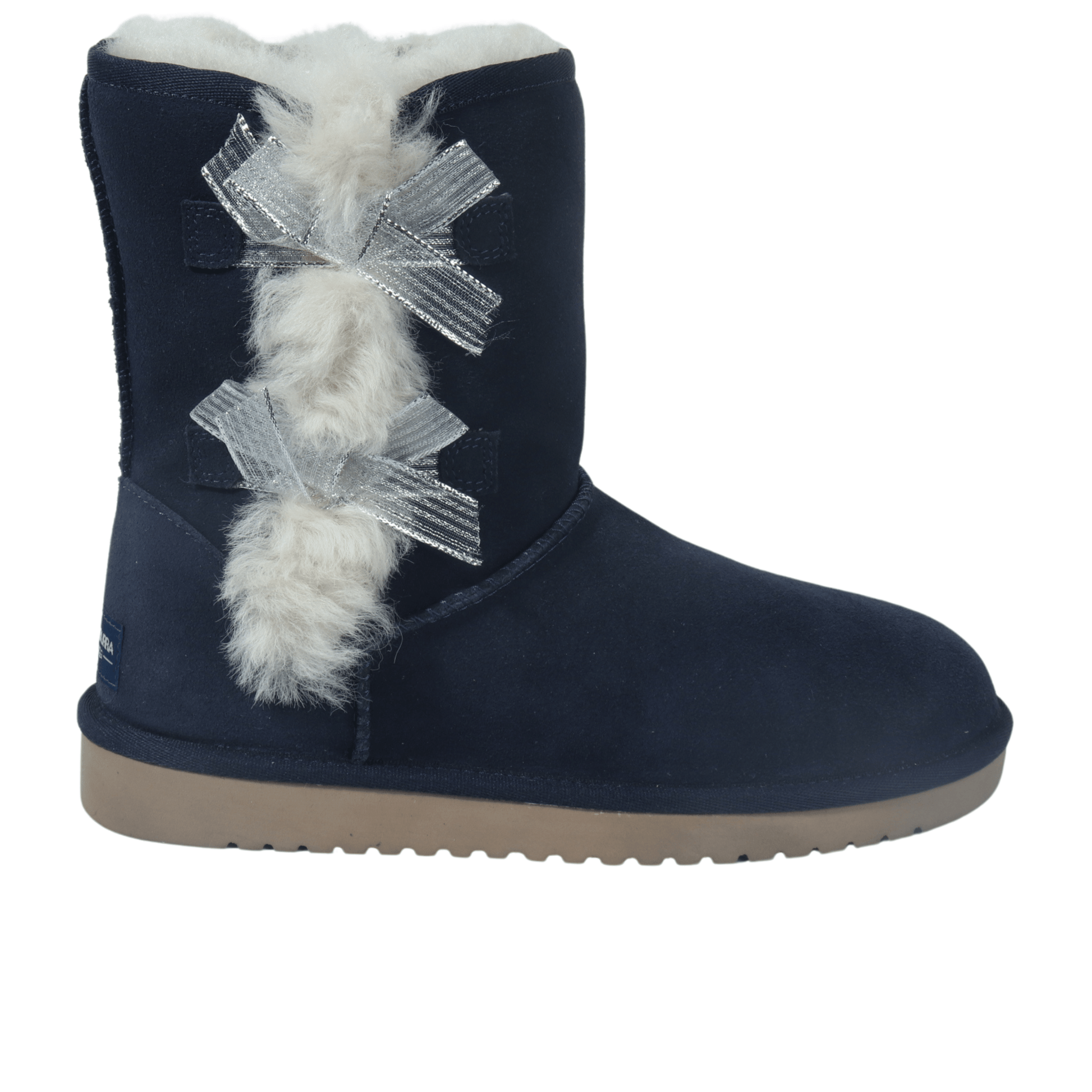 KOOLABURRA BY UGG Womens Shoes 38 / Navy KOOLABURRA BY UGG - Double bow glitter