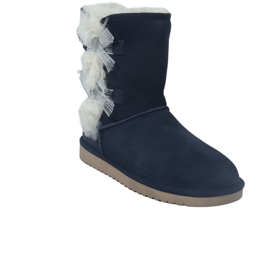 KOOLABURRA BY UGG Womens Shoes 38 / Navy KOOLABURRA BY UGG - Double bow glitter