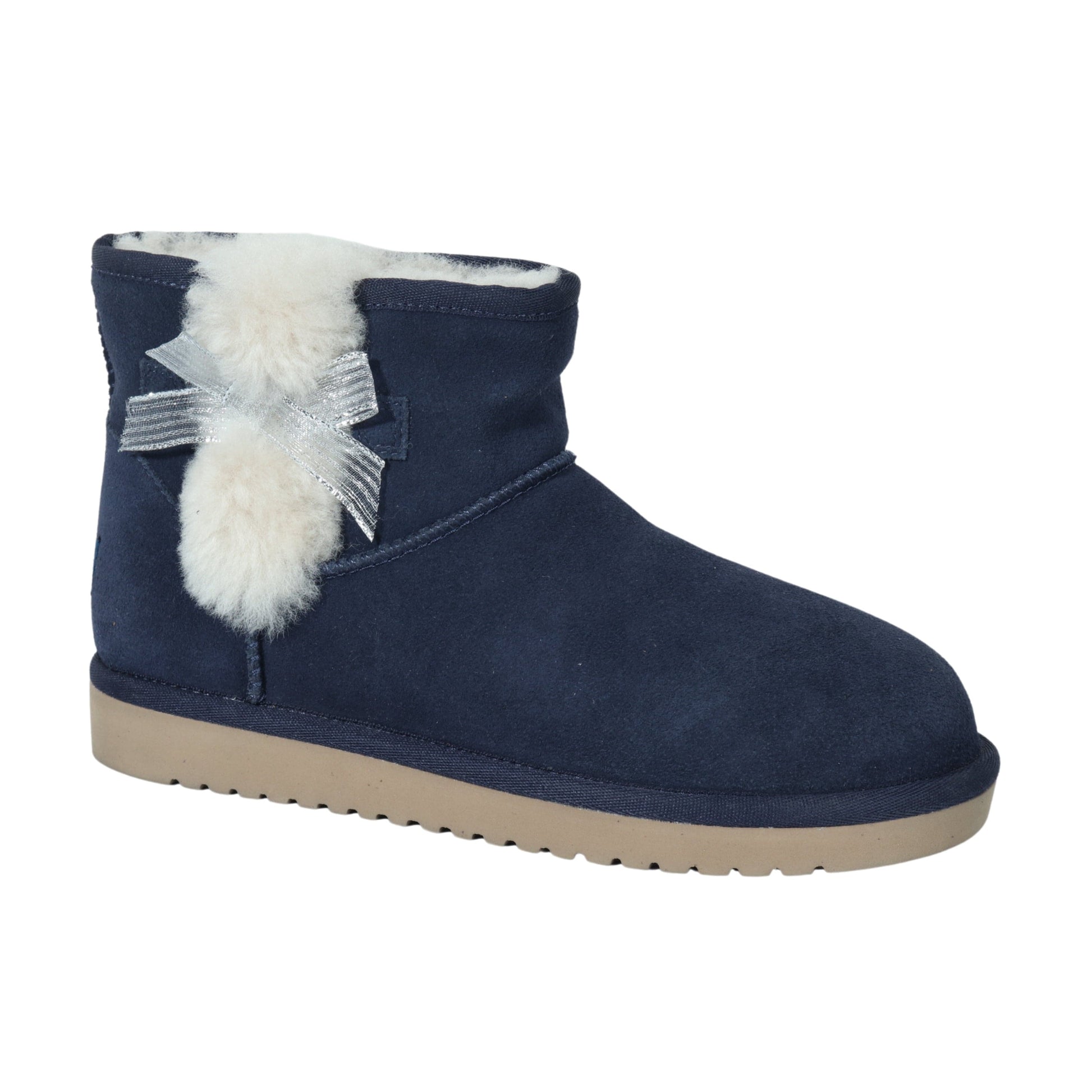 KOOLABURRA BY UGG Womens Shoes 38 / Navy KOOLABURRA BY UGG - Single bow glitter