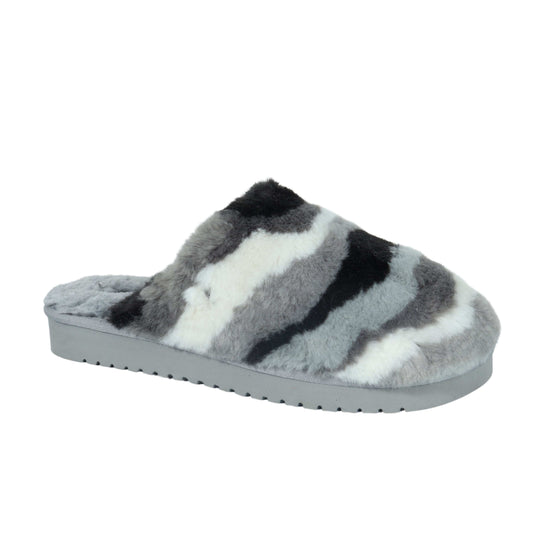 KOOLABURRA BY UGG Womens Shoes 38 / Multi-Color KOOLABURRA BY UGG -  Stripy Slippers In Multicolor