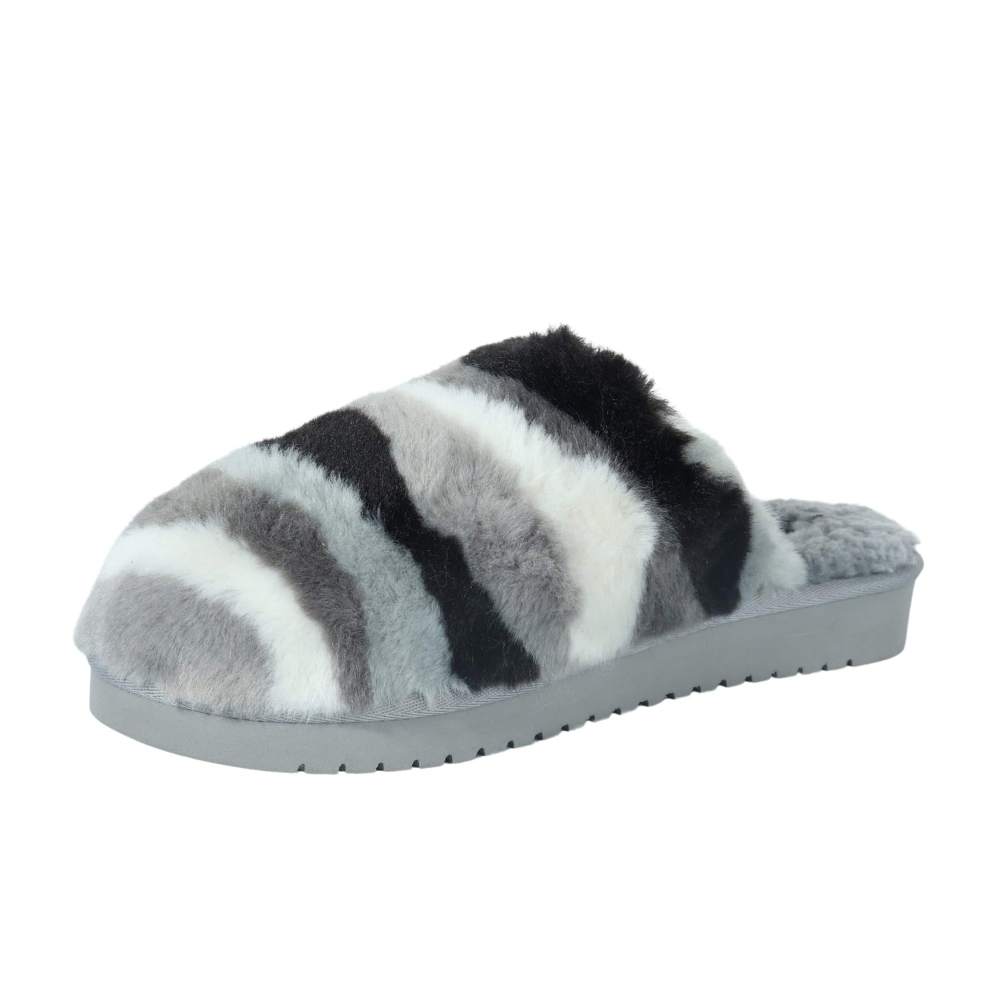 KOOLABURRA BY UGG Womens Shoes 38 / Multi-Color KOOLABURRA BY UGG -  Stripy Slippers In Multicolor