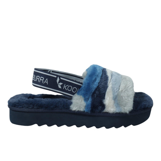 KOOLABURRA BY UGG Womens Shoes 38 / Multi-Color KOOLABURRA BY UGG - Waves faux fur slipper