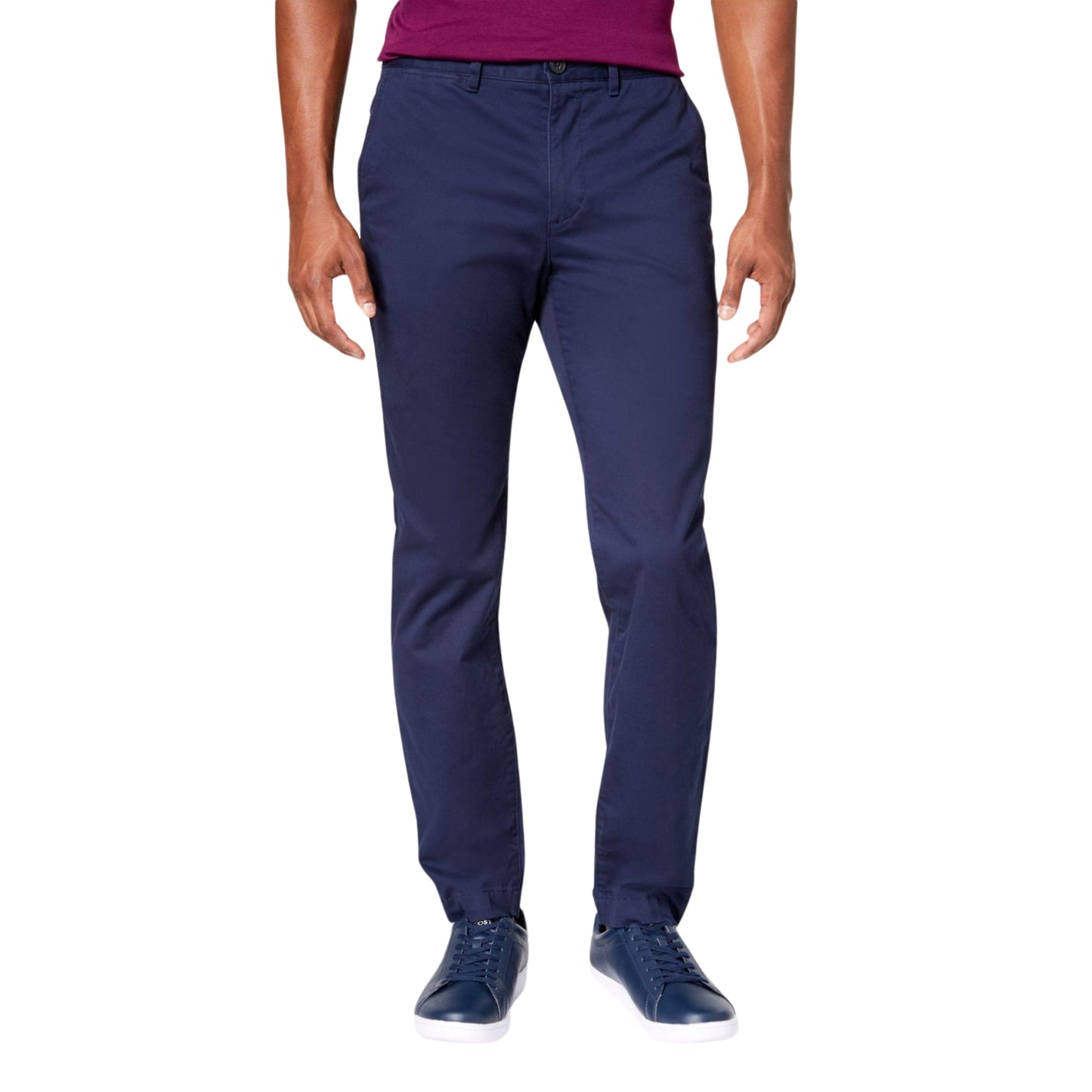 LACOSTE Mens Bottoms L / Navy / 34 LACOSTE - Regular Fit Work Pants