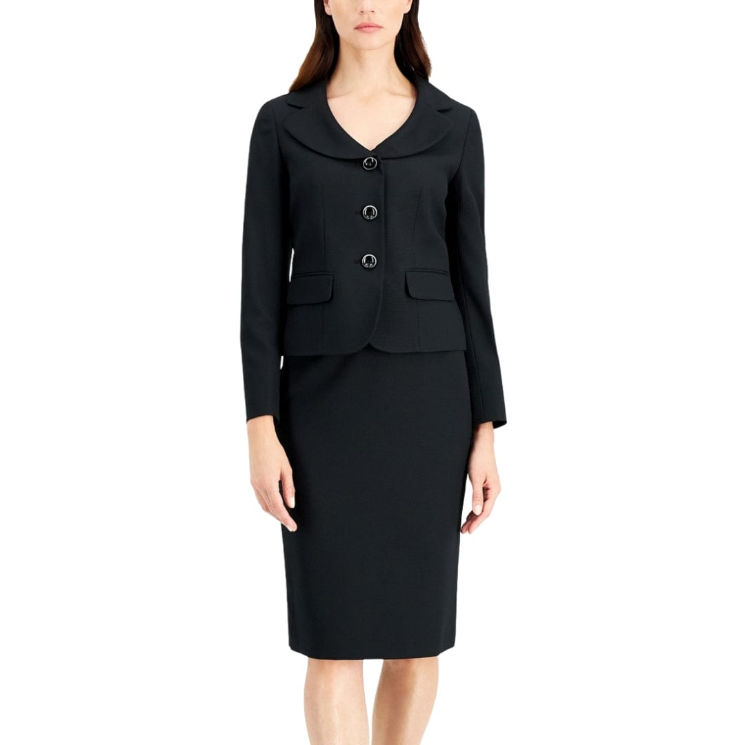 LE SUIT Women Sets LE SUIT - Three-Button Skirt Suit