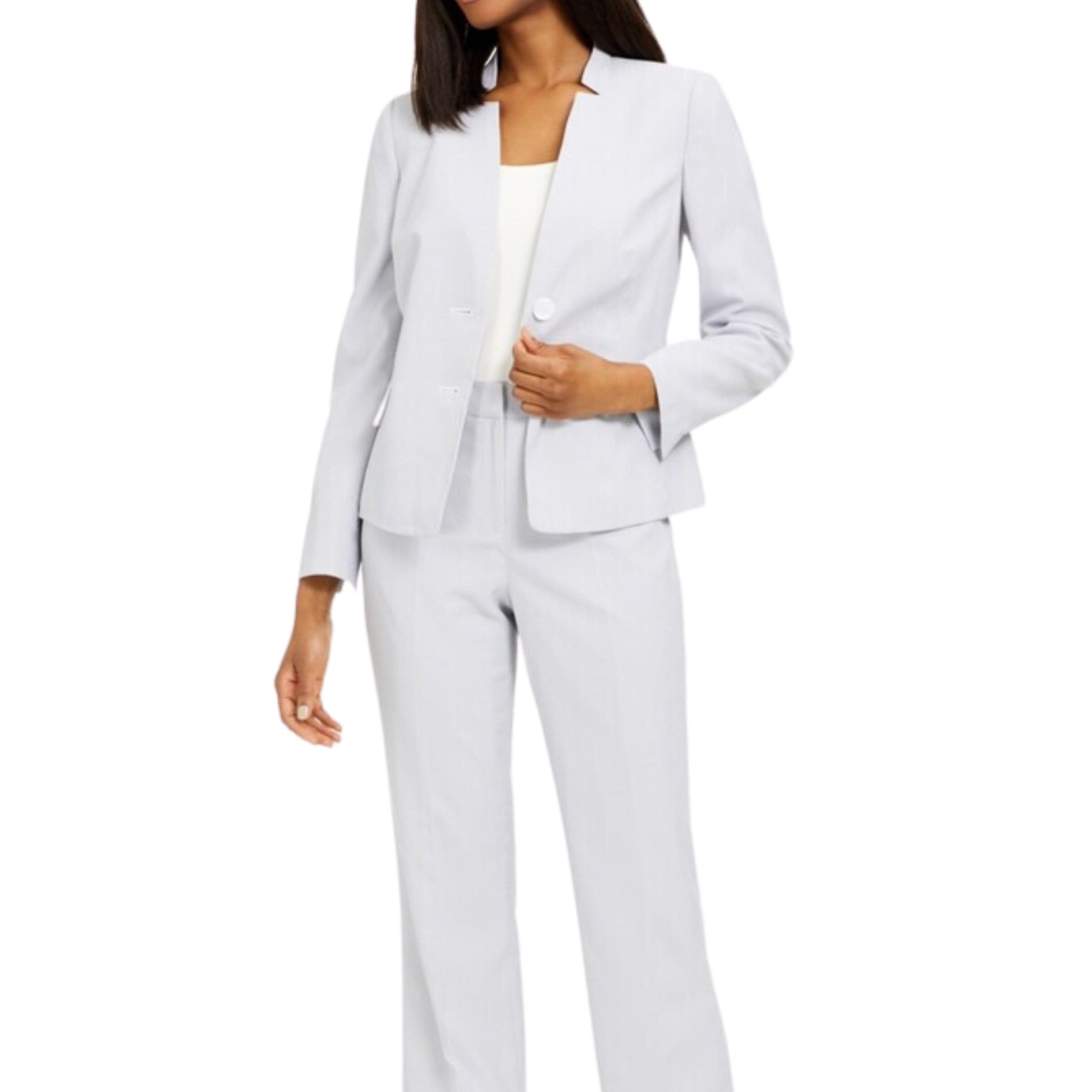 LE SUIT - Textured Star-Collar