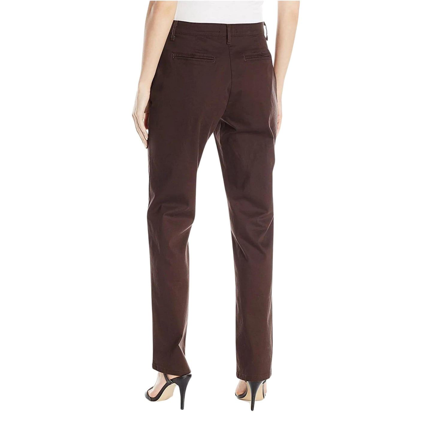 LEE Womens Bottoms M / Brown LEE -  Relaxed Fit Straight Leg Pant