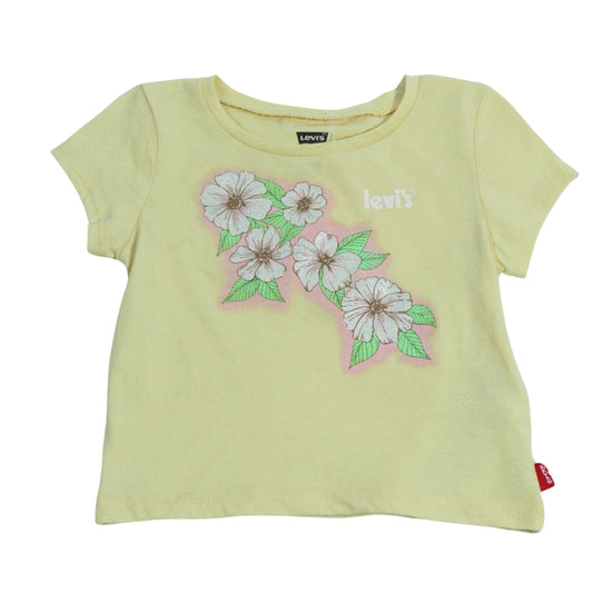 LEVI'S Baby Girl 2 Years / Yellow LEVI'S - Baby - Front Floral T-Shirt