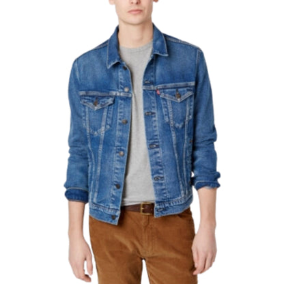 LEVI'S Mens Jackets S / Blue LEVI'S - Button Down Denim Jacket