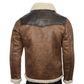 LEVI'S Mens Jackets S / Brown LEVI'S - Faux fur Jacket