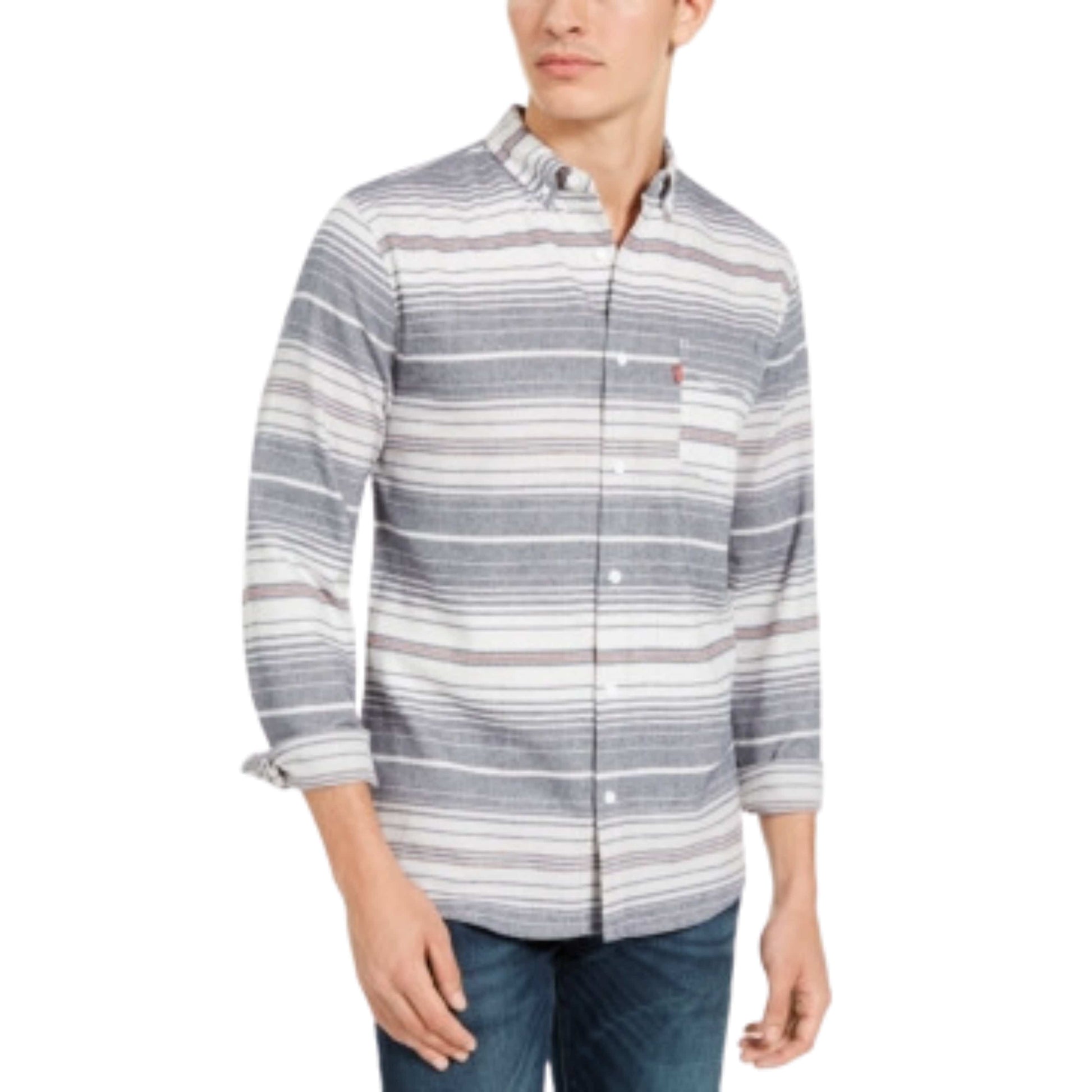 LEVI'S Mens Tops XXL / Multi-Color LEVI'S - Avalon Striped Flannel Shirt