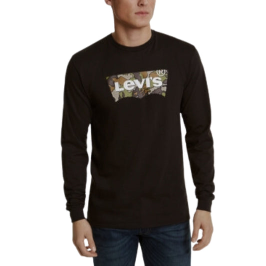 LEVI'S Mens Tops S / Black LEVI'S -  Graphic Long sleeve Sweatshirt