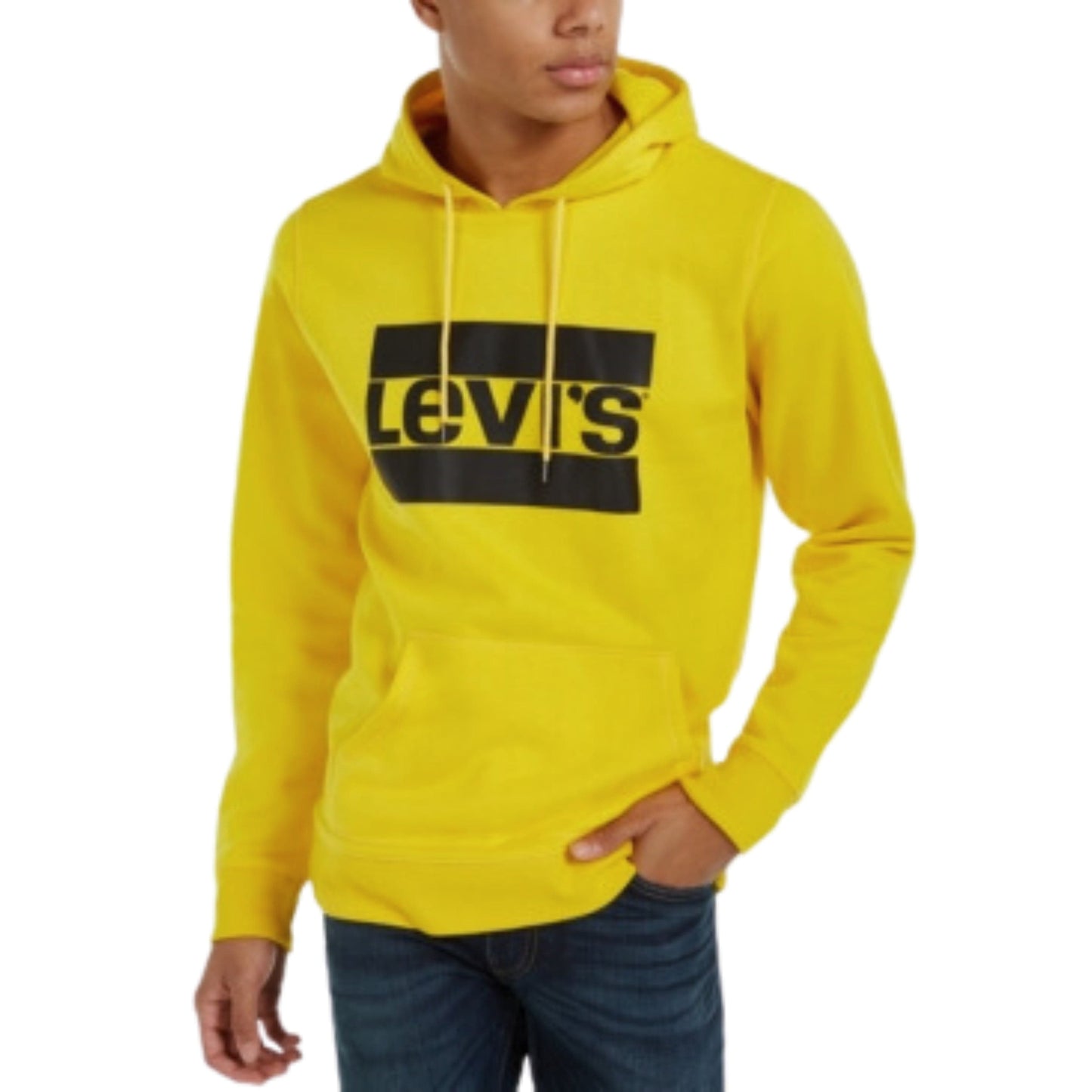 LEVI'S Mens Tops XXL / Yellow LEVI'S - Logo Hoodie