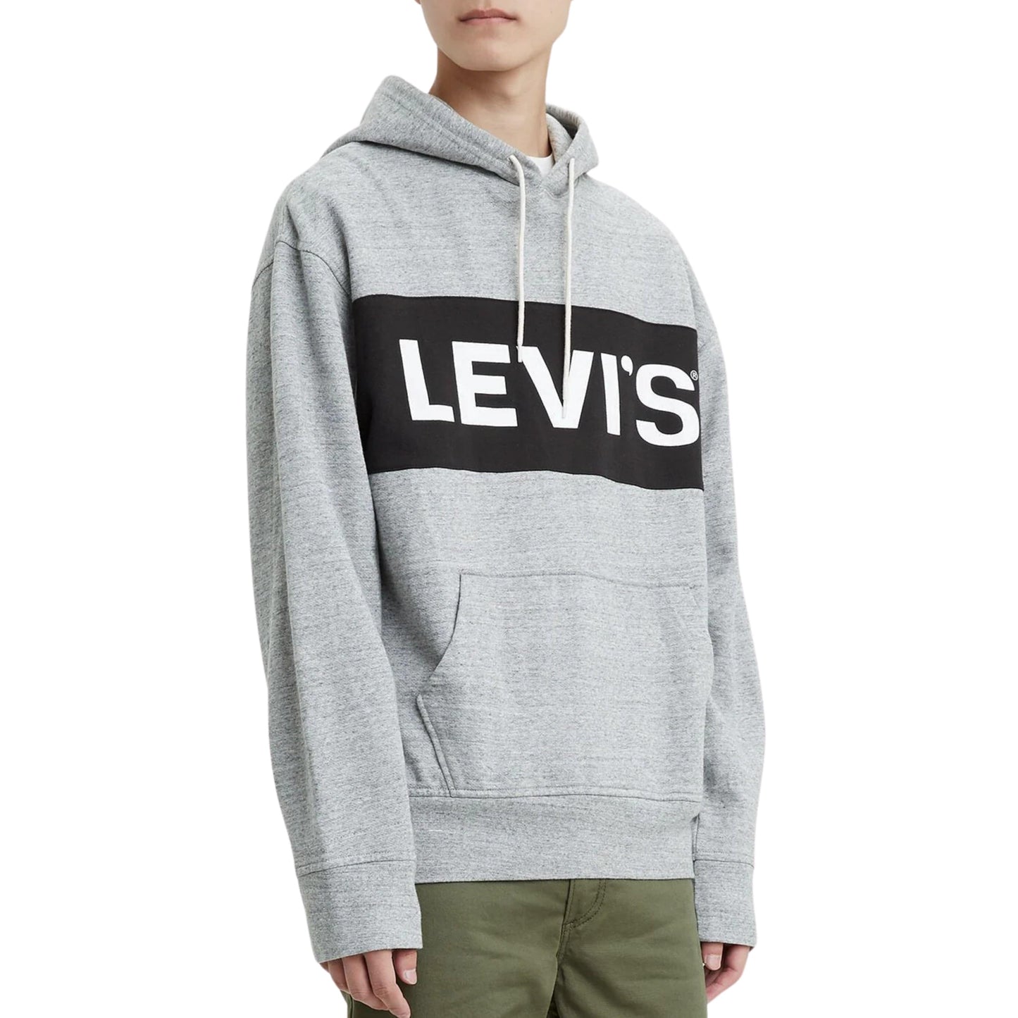 LEVI'S Mens Tops XXL / Grey LEVI'S - Logo Hoodie