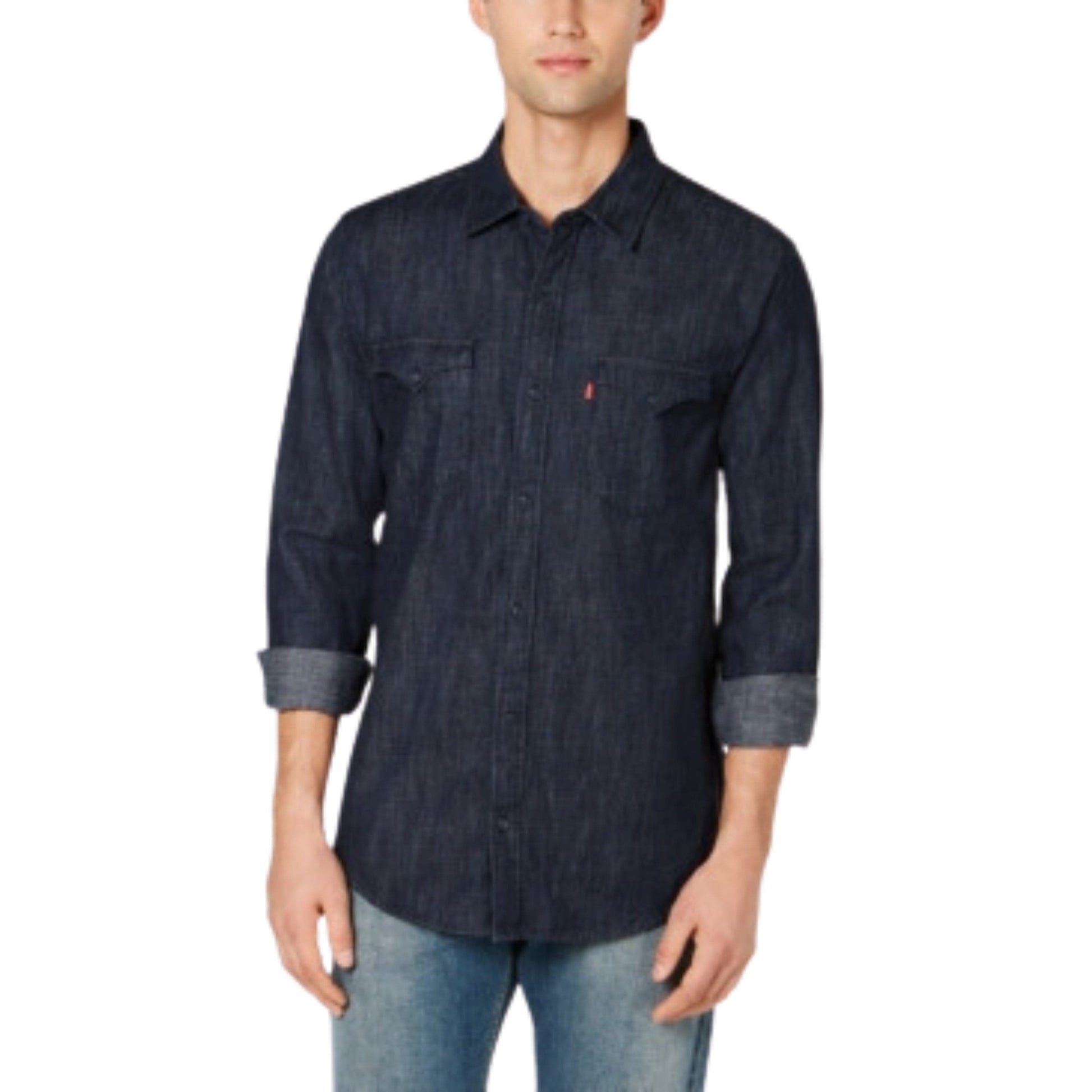 LEVI'S Mens Tops XXL / Dark Blue LEVI'S -  Matthew New Western Denim Shirt