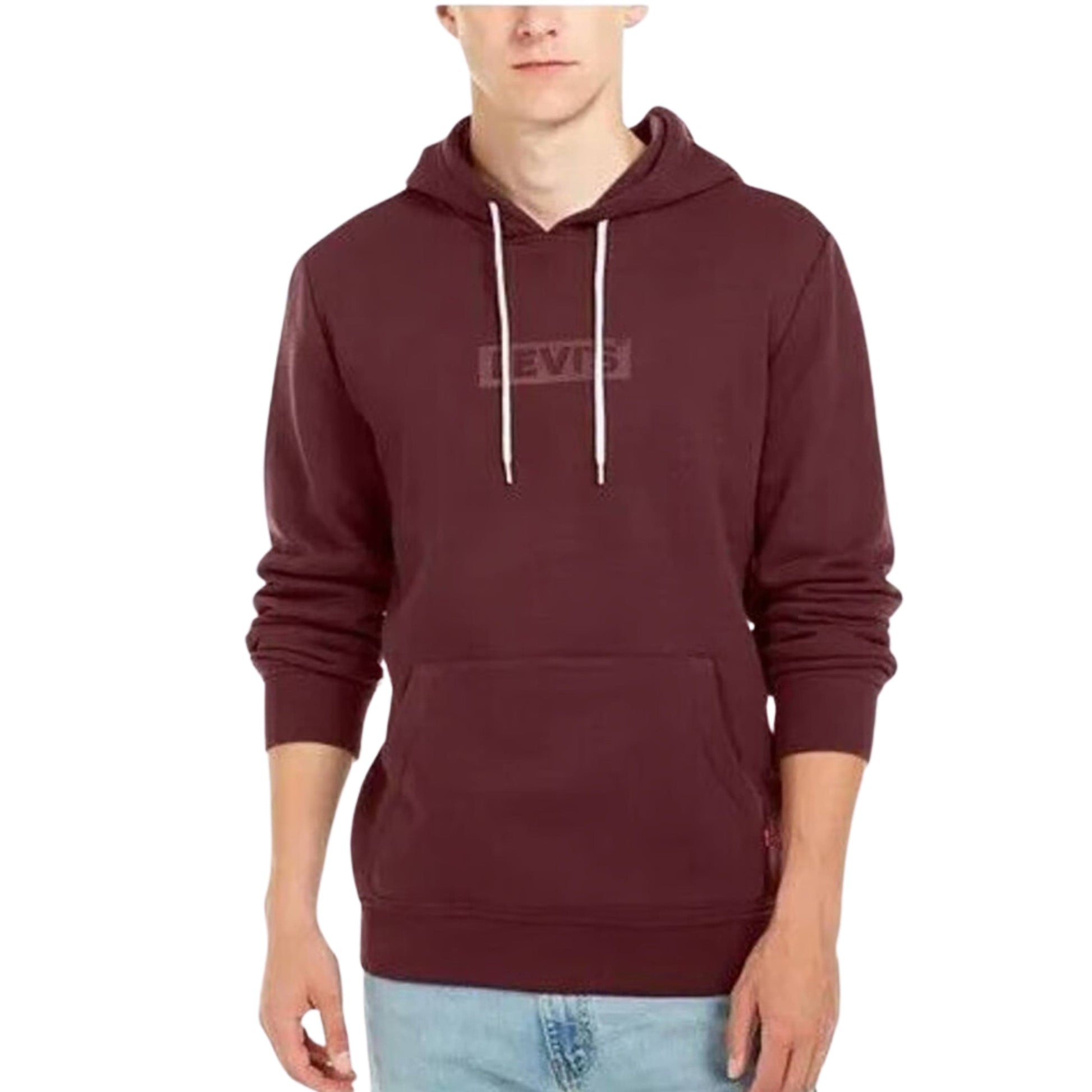 LEVI'S Mens Tops S / Burgundy LEVI'S -  Men's Hoodie