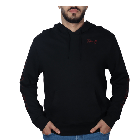 LEVI'S Mens Tops M / Black LEVI'S - Sweatshirt Graphic Hooded