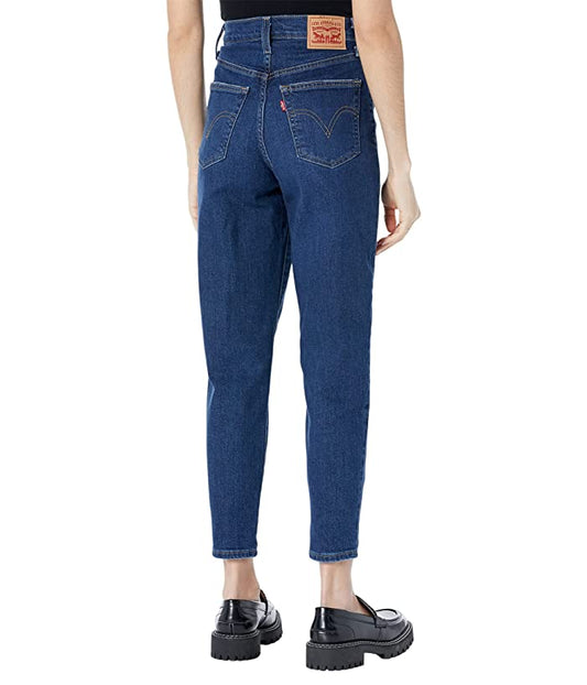 LEVI'S Womens Bottoms M / Blue LEVI'S - High Waisted Mom Jeans