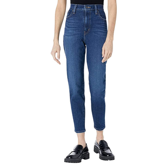 LEVI'S Womens Bottoms M / Blue LEVI'S - High Waisted Mom Jeans