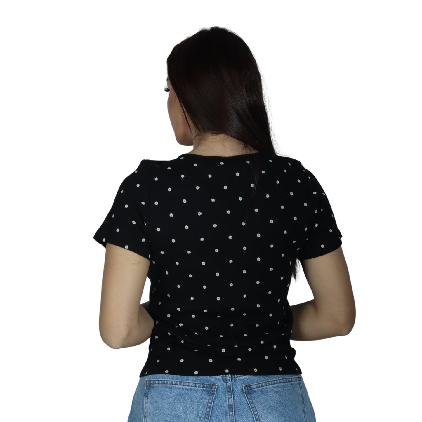 LEVI'S Womens Tops L / Black LEVI'S - Floral T-shirt