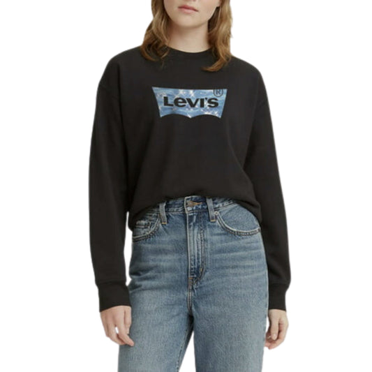 LEVI'S Womens Tops LEVI'S - Logo Crewneck Sweatshirt