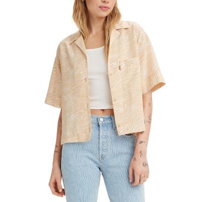 LEVI'S Womens Tops XXL / Multi-Color LEVI'S - Nia Resort Shirt