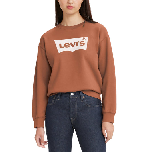 LEVI'S Womens Tops XS / Orange LEVI'S - Standard Crewneck Sweatshirt