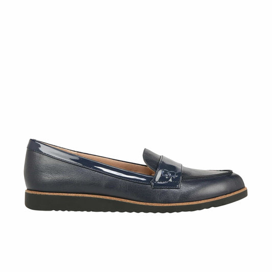 LIFESTRIDE Womens Shoes 40 / Navy LIFESTRIDE - Zee Leather Loafers