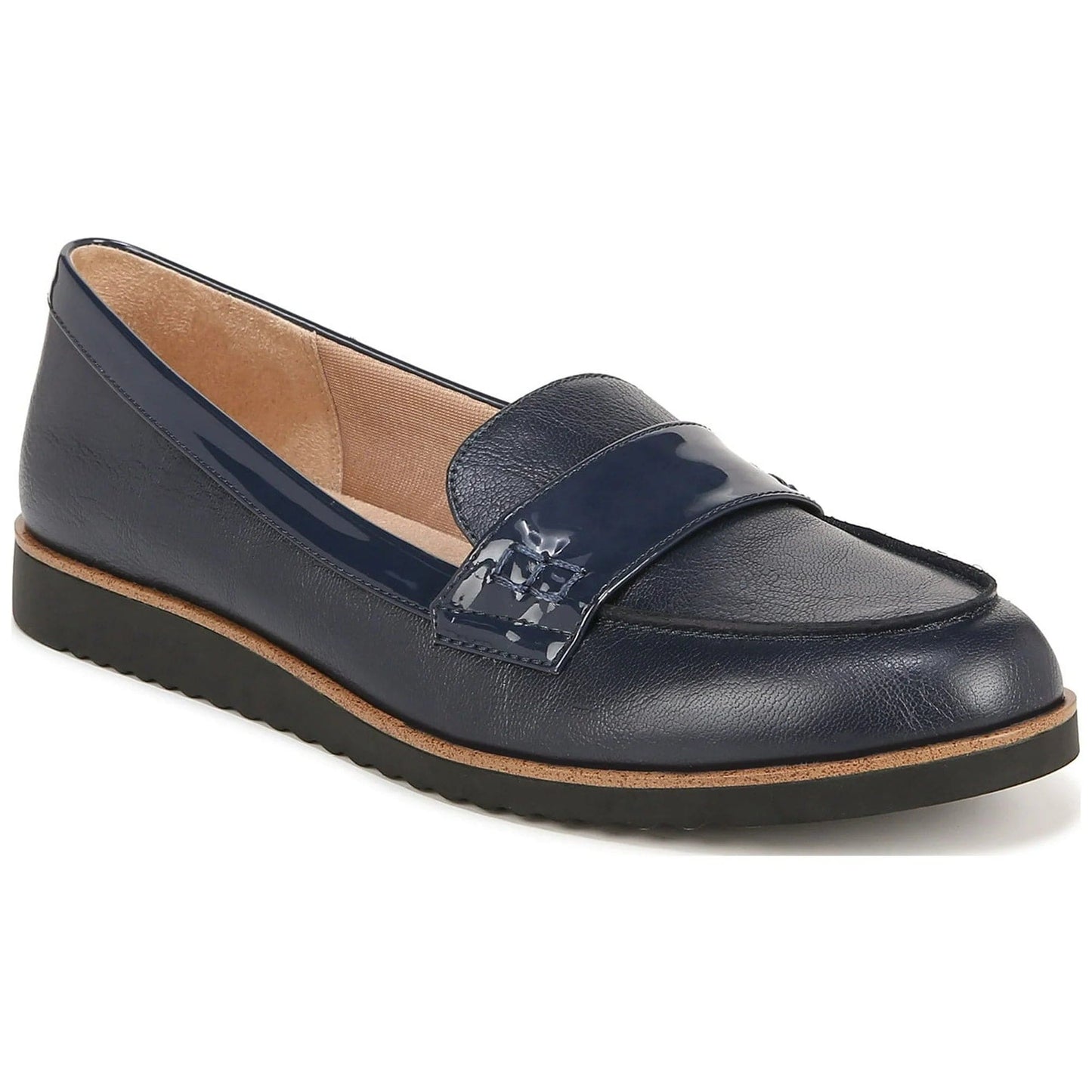 LIFESTRIDE Womens Shoes 40 / Navy LIFESTRIDE - Zee Leather Loafers