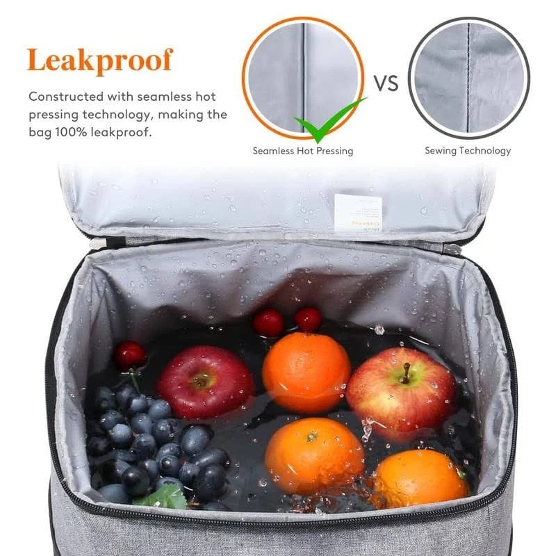 LIFEWIT Lunch Bag Grey LIFEWIT - Soft Cooler Bag