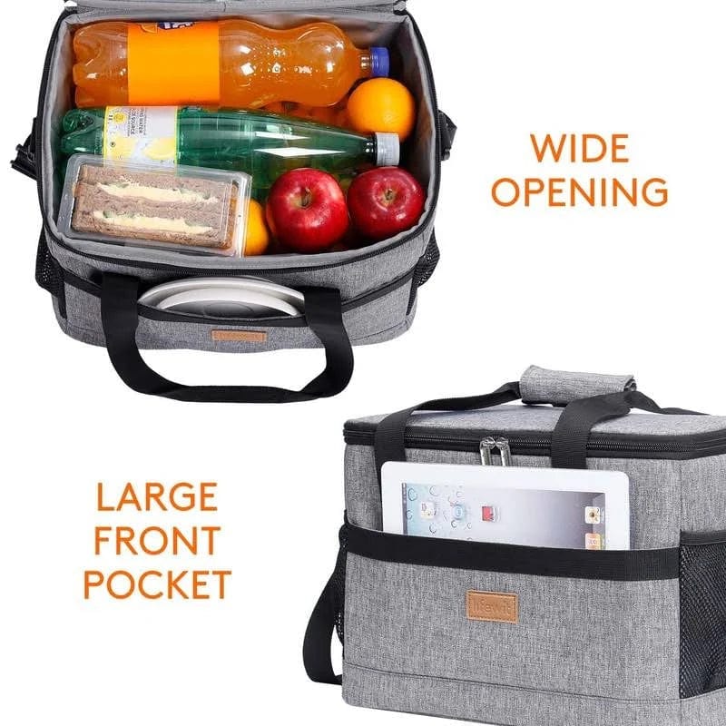 LIFEWIT Lunch Bag Grey LIFEWIT - Soft Cooler Bag