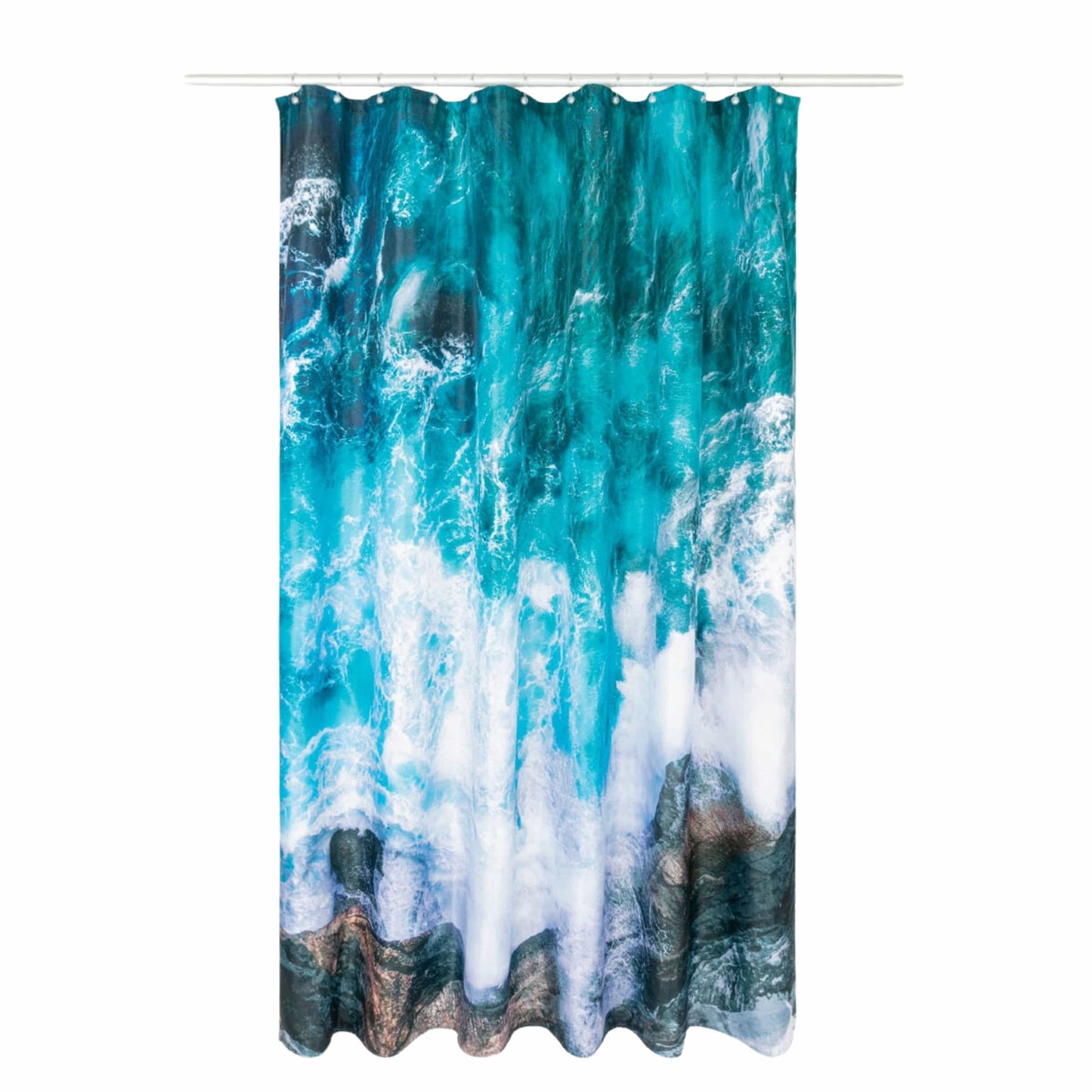 LIVARNO Bath Accessories Multi-Color LIVARNO -  Ocean Shower Curtain