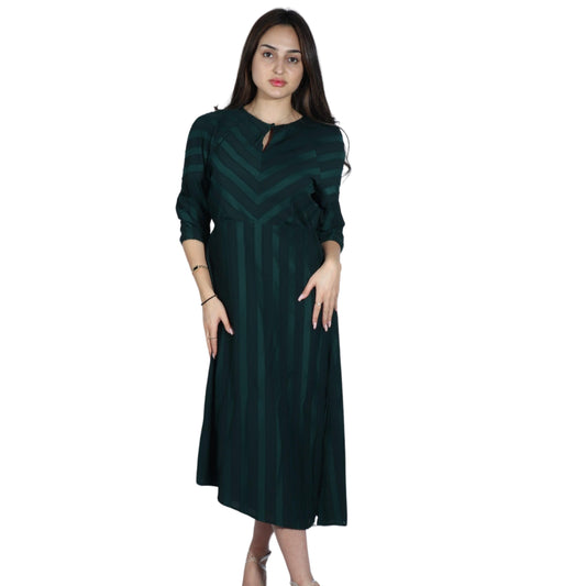 LIZ CLAIBORNE Womens Dress M / Green LIZ CLAIBORNE - Long Wide Dress
