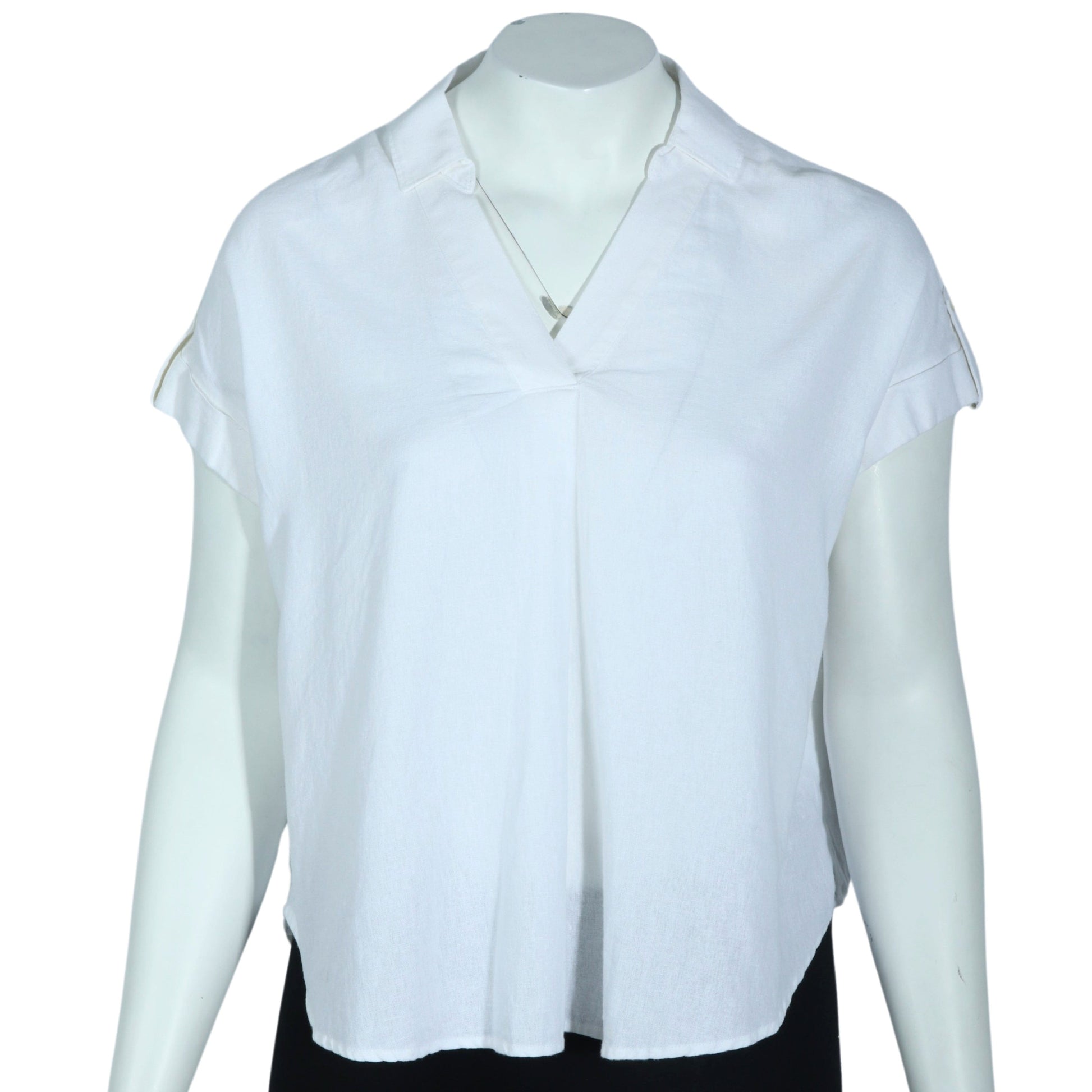 LIZ CLAIBORNE Womens Tops XL / White LIZ CLAIBORNE - Short Sleeve T-Shirt