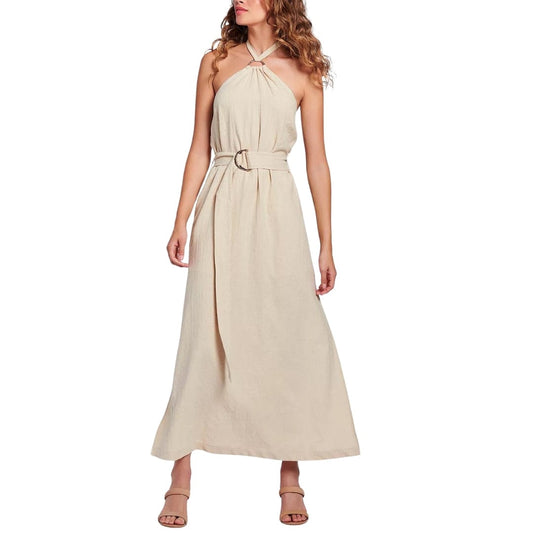 LOST + WANDER Womens Dress M / Beige LOST + WANDER - On Holiday Maxi Dress