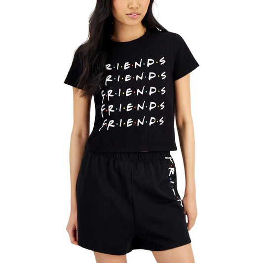 LOVE TRIBE XL / Black LOVE TRIBE - Friends-Graphic T-Shirt