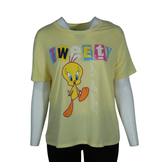 LOVE TRIBE Womens Tops XXXL / Yellow LOVE TRIBE - Printed T-Shirt