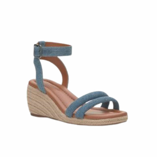 LUCKY BRAND Womens Shoes 39 / Blue LUCKY BRAND  - Nasli Ankle Strap Sandals