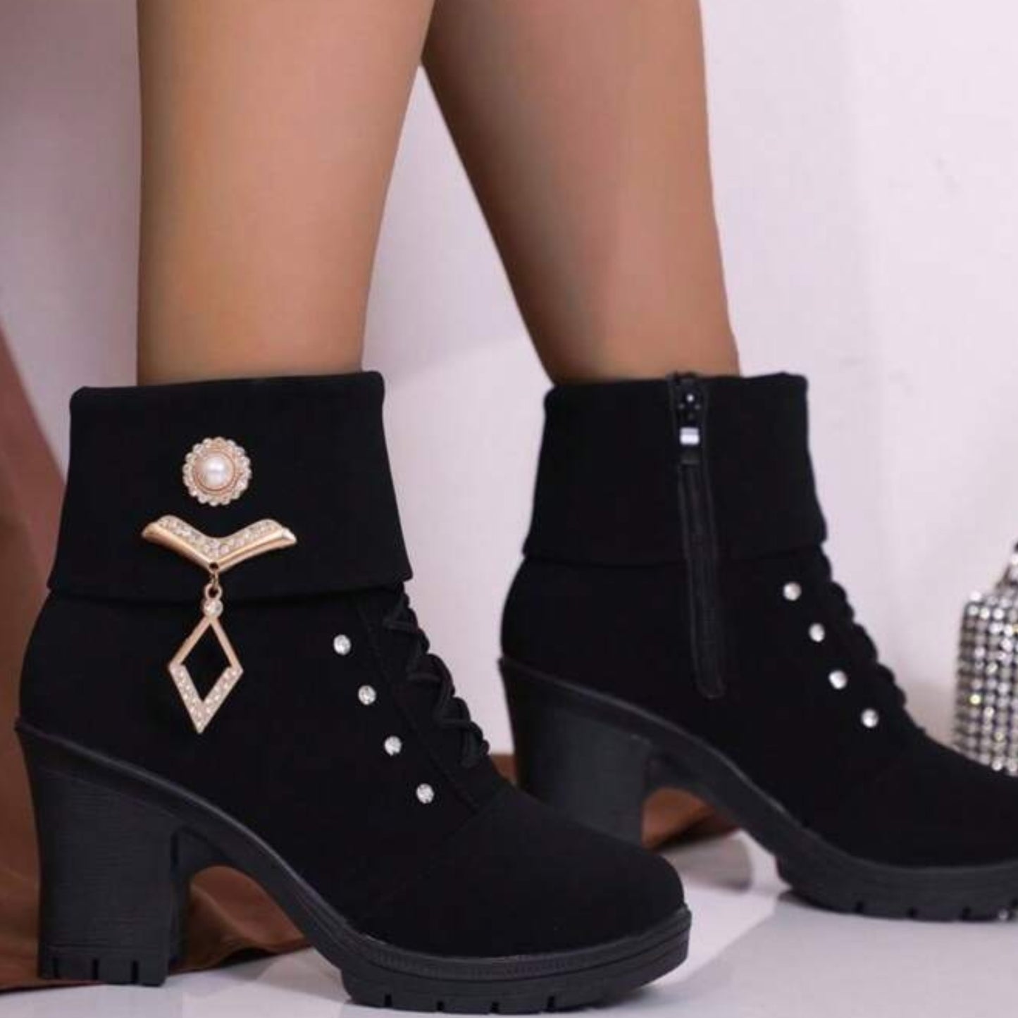 SHEIN - High Heel Boots