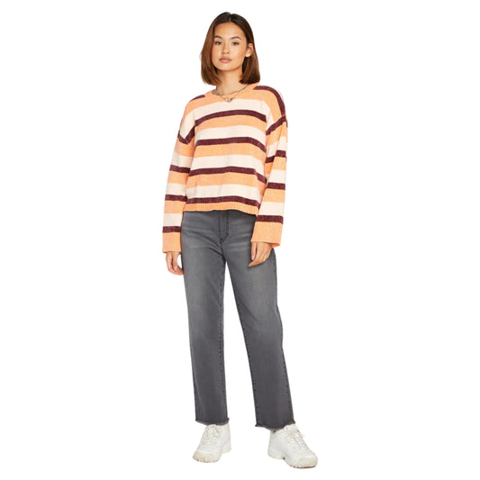 VOLCOM - Bubble Tea Striped Sweater