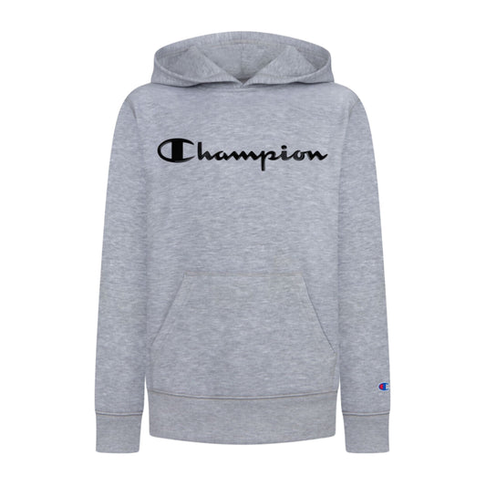 CHAMPION - KIDS -  Neon Vinyl Script Hoodie