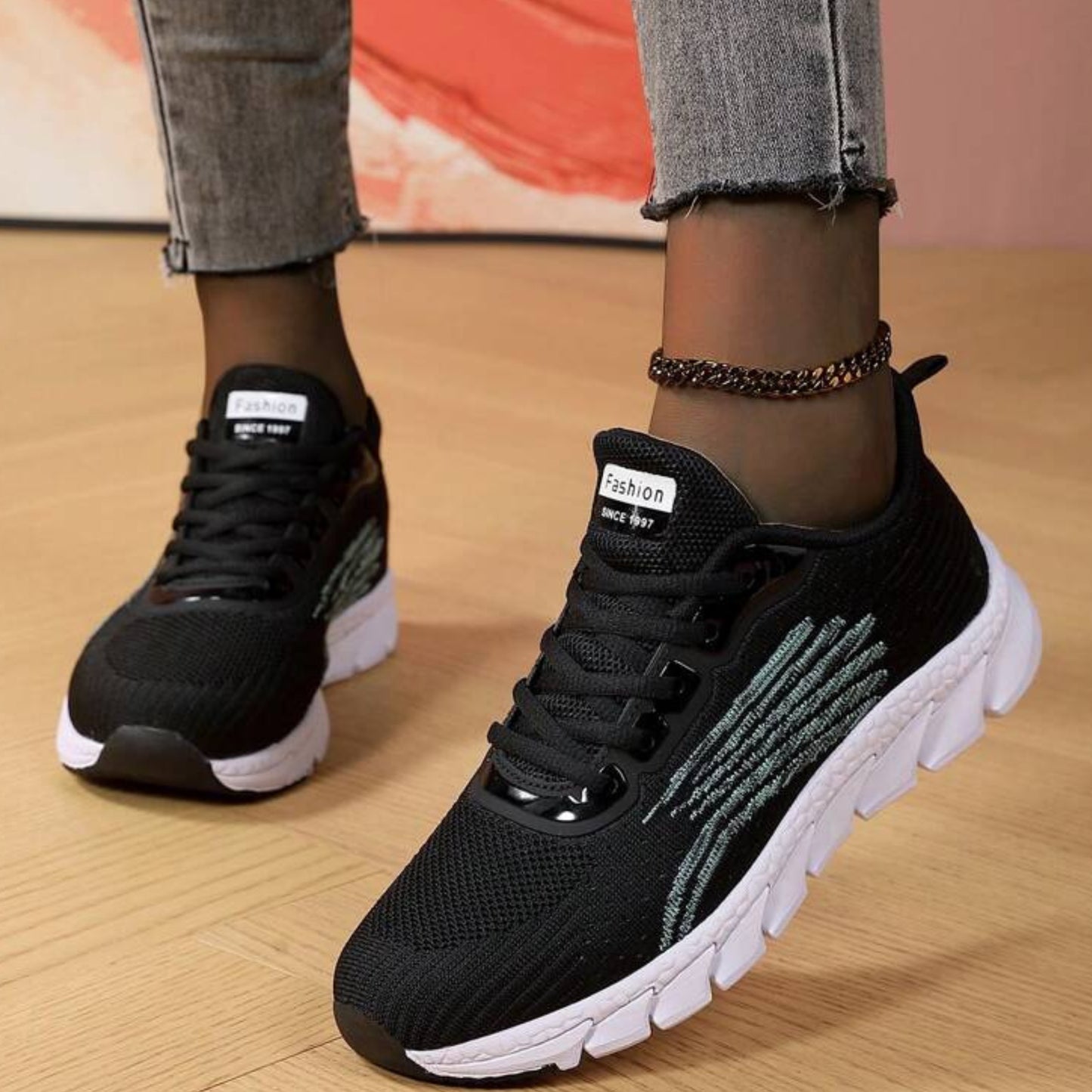 SHEIN - Casual Shock-Absorbing Breathable Thin Running Shoes